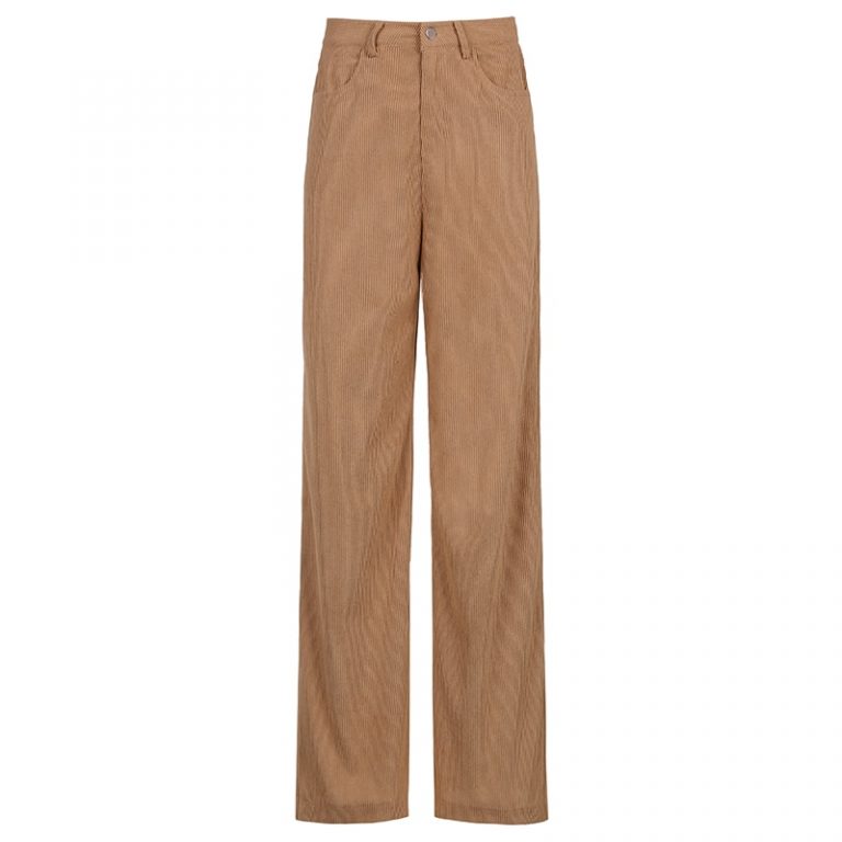 Y2k 90s Aesthetic Corduroy Pant