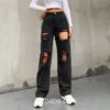 Y2k Hole Ripped Distressed Jean 2