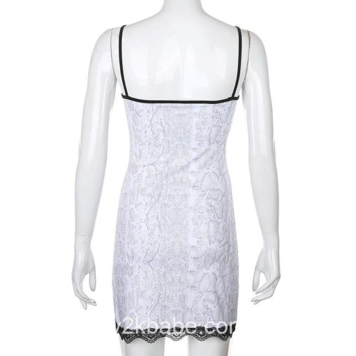 Y2k Elegant Lace Summer Strappy Mini Dress 5