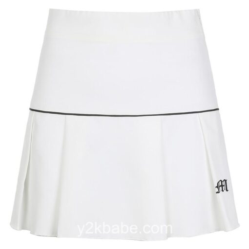 Sport Y2k Preppy Style Pleated Skirt 5