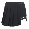 Y2k Asymmetrical Gothic Harajuku Pleated Skirt 5