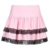 Y2k Vintage Lace Y2K Harajuku Pleated Skirt 5