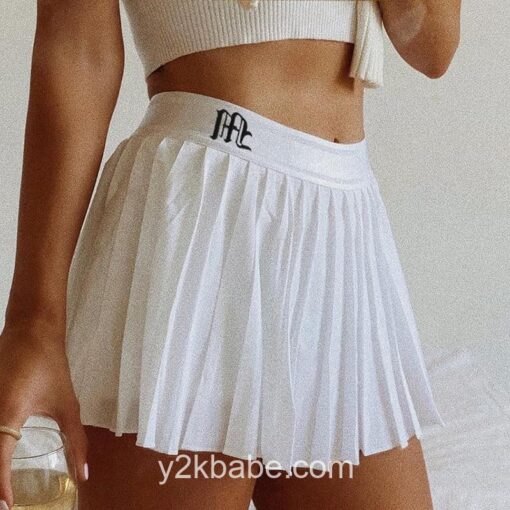 Casual Mini Y2k Pleated Skirt 3