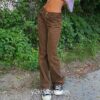 Casual Corduroy Y2k Pants (Many Colors) 2
